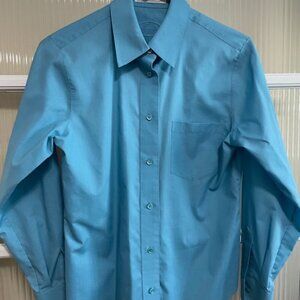 Women's Foxcroft Long Sleeve Blouse Blue